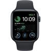 Apple Watch SE (2nd Gen) (GPS, 44mm) - Midnight Aluminum Case with Midnight Sport Band, S/M (Renewed) view 2