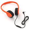 Maeline Bulk Classroom Student Headphones with Microphone, On Ear Stereo Headphones with Mic & Faux Leather Cushions for Kids Online Learning, Library, School, Airplane, Travel - 3.5mm Plug - 20 Pack view 2