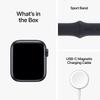 Apple Watch SE (2nd Gen) (GPS + Cellular, 40mm) - Midnight Aluminum Case with Midnight Sport Band, M/L (Renewed) view 4