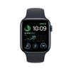 Apple Watch SE (2nd Gen) (GPS + Cellular, 44mm) - Midnight Aluminum Case with Midnight Sport Band, S/M (Renewed) view 2