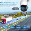 VALUCAM 4K PTZ PoE IP Highspeed Dome Outdoor Camera-25x Optical Zoom(5-125mm), PFA Auto Tracking, IVS-Face Detection, SMD4.0, 1/2.8'' Starvis Sensor-0.005lux Starlight Nightvision, Quick Pick, IP66 view 4