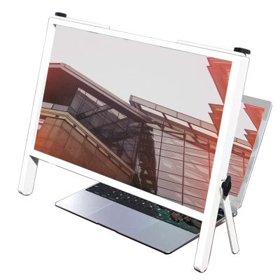 Screen Magnifier Computer Screen Magnifier for Laptop 3D 21Inch Screen Magnifying Laptop Enlarger Expanders for Movies Reading And Gaming - Portable Screen Amplifier Compatible With Tablet and Book (