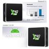 Ugoos X4Q Pro TV Box Android 11.0 Amlogic S905X4 4GB RAM 32GB ROM 2.4G/ 5G Dual WiFi BT 5.1 USB 3.0 Ethernet 1000M Supports AV1 H.265 4K HDR Box view 3