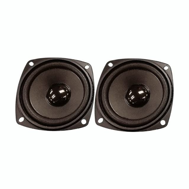 CHOOYO 3 Inch Full Range Audio Speaker 8Ohm 20W HiFi Stereo Home Loudspeaker for Bookshelf Speakers Desktop DIY 2Pcs