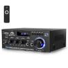 Daakro AK45 Stereo Audio Amplifier,300W Home 2 Channel Wireless Bluetooth 5.0 Power Amplifier System, Home Amplifiers FM Radio, USB, SD Card, with Remote Control Home Theater Audio Stereo System view 1