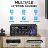 Daakro AK45 Stereo Audio Amplifier,300W Home 2 Channel Wireless Bluetooth 5.0 Power Amplifier System, Home Amplifiers FM Radio, USB, SD Card, with Remote Control Home Theater Audio Stereo System view 2