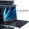 8 Port Rack Mount KVM Console 18.5-Inch Full HD, Standard 1U VGA KVM Switch + Keyboard Touchpad, 16:9 Aspect Ratio 1920 x 1080, OSD/Hotkey/Button Switching,Fits 19" Rack, 8 VGA USB KVM Cables Included view 3