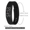 Mikikit Mens Wrist Wristwatch Bracelet Men Silicone Simple Sport Digital Watch Adjustable Smartwatch Mens Watches for Strap LED Black Electronic Digital Alarm Clock view 4