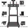 TV Stand Tv Floor Stand Universal Swivel TV Stand/Base Table Top TV Stand For 32 To 65 Inch TVs With 360 Degree Swivel, 4 Level Height Adjustable, Heavy Duty Tempered Glass Base, Holds Up To 45kg ( Si view 3