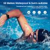 TYKOIT Smart Watch, Fitness Tracker with 45mm Touchcreen, Heart Rate Monitor, Blood Oxygen, Sleep Tracking Fitness Watch IP68 Waterproof Smartwatch for Women Men Compatible with Android iOS view 4