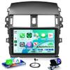 8 Core 6G+128G for Toyota Corolla 2009-2013 Android Car Stereo Carplay Android Auto, Rimoody 9 Inch for Corolla Radio GPS 4G-WiFi Bluetooth 5.0 FM/RDS DSP-36 Mirror Link Backup Camera view 1