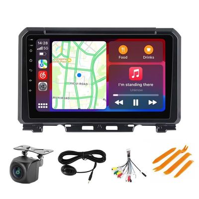Car Stereo Radio for Suzuki Jimny JB64 2018-2021 - Biorunn Wireless Wired Carplay and Android Auto GPS Navigation - (4GB+64GB) Head Unit 9 Inch Blu-etooth RDS FM AM DSP