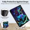 PU Leather Case for 6.8" Kindle Paperwhite (11th Gen 2021) & Kindle Paperwhite Signature Edition, Slim Lightweight Multi-Angle Stand Protective Cover with Auto Wake/Sleep, Skull and Butterfly view 3