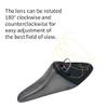 VOJKOREL CVBS Signals Blind spot Camera Car Side View Camera IP68 Waterproof 120 Degree Wide Angle Side View Mirror kit Dark Grey view 2