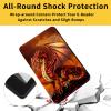 Case for 6" All-New Kindle 10th Generation 2019 Release, Slim PU Leather Kindle 10th Gen 2019 Case, Adjustable Stand with Auto Sleep/Wake Cover (Not fit Kindle Oasis or 2022), Fire Dragon view 4