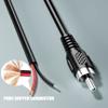 DUEYAGO RCA to Bare Wire Speaker Cable 2 Pack,Speaker Bare Wire Cables to RCA Plugs Adapter Repair Speaker Cord for Speakers Amplifier Audio Video AV Receivers- DIY, 2m line view 4