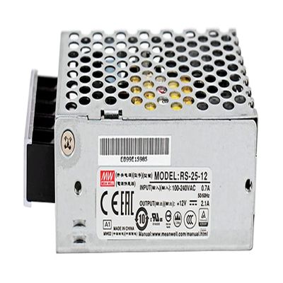 RS-25-12 Mean Well 25.2W 12V 2.1A Switching Power Supply MeanWell RS-25-12
