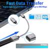 USB to Micro USB Adapter 2 Pack, Unidirectional Micro USB Male to USB Female 2.0 OTG On-The-Go Cable Converter, Nylon Braided, Aluminum Shells for S7 LG, Flash Drive, Mouse, Keyboard, Game Controller view 3
