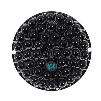 pizarra IR Infrared LED Board 940nm 48pcs IR at Night No Exposure Light Board for IR Illuminator CCTV Accessories