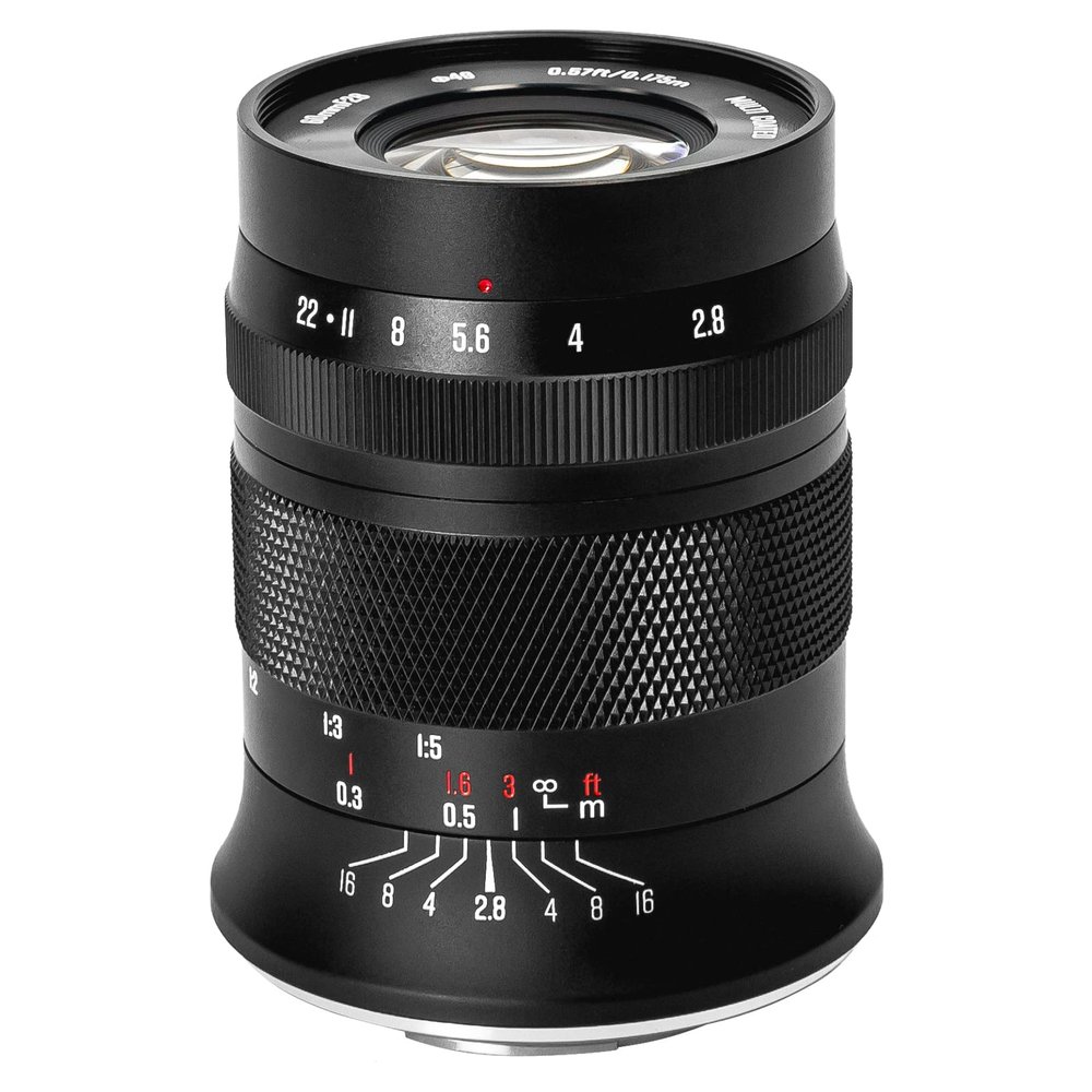 Meike 60mm F2.8 Magnification Macro Manual Focus APS-C Lens Compatible with Fujifilm X Mount Mirrorless Cameras X-T1 X-T2 X-T3 X-T4 X-T5 X-T10 X-T20 X-T100 X-T200 XPro1 X-S10