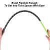Sewer Drain Brush, Drain Clog Remover, 19.8inch Flexible Long Pipe Snake Hair Clogs Catcher Cleaner Tool for Toilet, Kitchen Sink, Sewer Drain, Bathroom Tub view 2