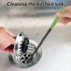 Sewer Drain Brush, Drain Clog Remover, 19.8inch Flexible Long Pipe Snake Hair Clogs Catcher Cleaner Tool for Toilet, Kitchen Sink, Sewer Drain, Bathroom Tub view 4