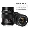 Meike 60mm F2.8 Magnification Macro Manual Focus APS-C Lens Compatible with Panasonic Lumix M43 MFT Mount Digital Mirrorless Cameras GH3 GH4 GH5 GH6 GH7 view 3
