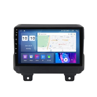 6+128GB 8Core Car Radio Stereo for Jeep Wrangler JL 2018-2019 Audio Car GPS Navigation, 9" IPS Touch Screen Head Unit with Car-Play & Android Auto,FM/AM,SWC