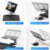 for Samsung Galaxy Z Fold 7 6 5 4 Stand and Keyboard Mouse, Portable Mini Bluetooth Keyboard, Foldable Adjustable Aluminum Alloy Stand Holder for Desk, with Wireless Mouse and Pen view 3
