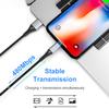 1FT Short iPhone Charging Cable, 3 Pack USB to Lightning Cable 1 Foot iPhone Charger Cord Fast Charging Braided for Apple iPhone 14 13 12 11 Pro Max Mini 10 8 7 Plus XR XS MAX SE iPad Air Mini (Black) view 4