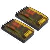 Keenso 1 Pair Car Audio Crossover, 2 Way Car Audio Crossover Universal 120W Overcurrent Audio Frequency Divider 12V view 1