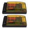 Keenso 1 Pair Car Audio Crossover, 2 Way Car Audio Crossover Universal 120W Overcurrent Audio Frequency Divider 12V view 2