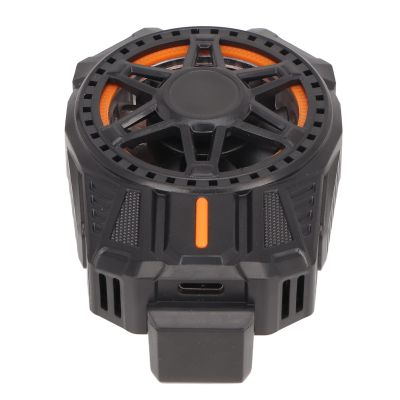 SL01 Mobile Phone Cooler, 125g Cellphone Radiator with SemiConductor Cooling Chip, Radiator Cooling Fan for Mobile Gaming, Video Streaming, Car Driving, Black