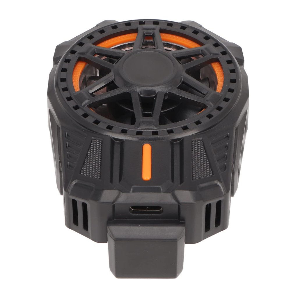 SL01 Mobile Phone Cooler, 125g Cellphone Radiator with SemiConductor Cooling Chip, Radiator Cooling Fan for Mobile Gaming, Video Streaming, Car Driving, Black