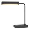 Cal Lighting BO-3133TB-GR Delray 12W Intergrated Led Metal Desk Lamp with Wireless Charging Port view 2