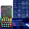 Portable Voice Disguiser, Handheld Sound Effects Machine with 8 Sound Effects, 8 Voice Changes, 3.5mm Port Voice Changer Device for Online Games Live Streaming view 3