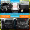 NAKEVICH 14.4 Inch Qualcomm Android 11 Car Radio for Chevrolet Silverado GMC Sierra 2014-2019 Stereo Replacement Tesla Style Dash 2K IPS Touch Screen Android Auto GPS Navigation Multimedia Play view 2
