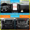 NAKEVICH 14.4 Inch Qualcomm Android 11 Car Radio for Chevrolet Silverado GMC Sierra 2014-2019 Stereo Replacement Tesla Style Dash 2K IPS Touch Screen Android Auto GPS Navigation Multimedia Play view 2