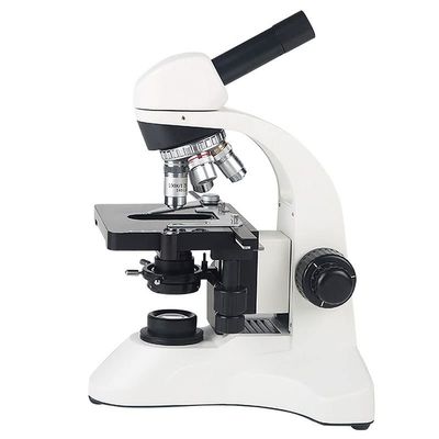 2500X Biological Microscope Monocular Microscope Professional Teaching Experiment Optical Microscope with LED Light Illumination