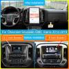 NAKEVICH 14.4 Inch Qualcomm Android 11 Car Radio for Chevrolet Silverado GMC Sierra 2014-2019 Stereo Upgrade Tesla Style Dash 2K IPS Touch Screen Android Auto GPS Navigation Multimedia Play view 2