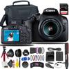 Canon EOS 2000D / Rebel T7 DSLR Camera with 18-55mm Lens + Sandisk Extreme Pro 64GB Card + Creative Filters + EOS Camera Bag + 6AVE Cleaning Set, + More (International Model) (Renewed) view 1