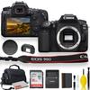 Canon EOS 90D DSLR Camera with Padded Case, Memory Card, and More - Starter Bundle Set (International Model) (Renewed) view 1