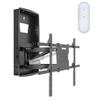 Mount-It! Motorized Fireplace TV Wall Mount, Electric TV Mount with Height Adjustable Drop Down Arms for Mantel Installation, Fits 65, 70, 75, 80 Inch Screens view 1