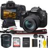 Canon EOS 90D DSLR Camera with 18-135mm Lens, Canon EF-S 10-18mm f/4.5-5.6 is STM Lens, Soft Padded Case, Memory Card, + More (International Model) (Renewed) view 1