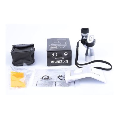 JUIYU Microscope Accessories Kit Outdoor Telescope 820 Corner Metal High-Definition Optical Microscope Microscope Slides (Color : 04plastic Blue Film)