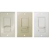 Speco WAT100D 100W 70/25V Slider Volume Control with Swappable Decora Plates, Includes Ivory, Almond, and White view 1