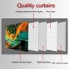 DIBAKO Table Top Projector Curtain Pull Up Projection Screen Mobile Tabletop Projector Screen Portable Movie Screen for Travel Camping Home Cinema 20 30 36 40 46 50inch (Size : 20" 16:9) view 3