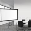 DIBAKO Adjustable Projector Screen Home Theater Screen, Pull Down Movies Screen 60" Projector Curtain with Tripod, Stand Projection Screen for Conference (Size : Aspect Ratio 16:9) view 1