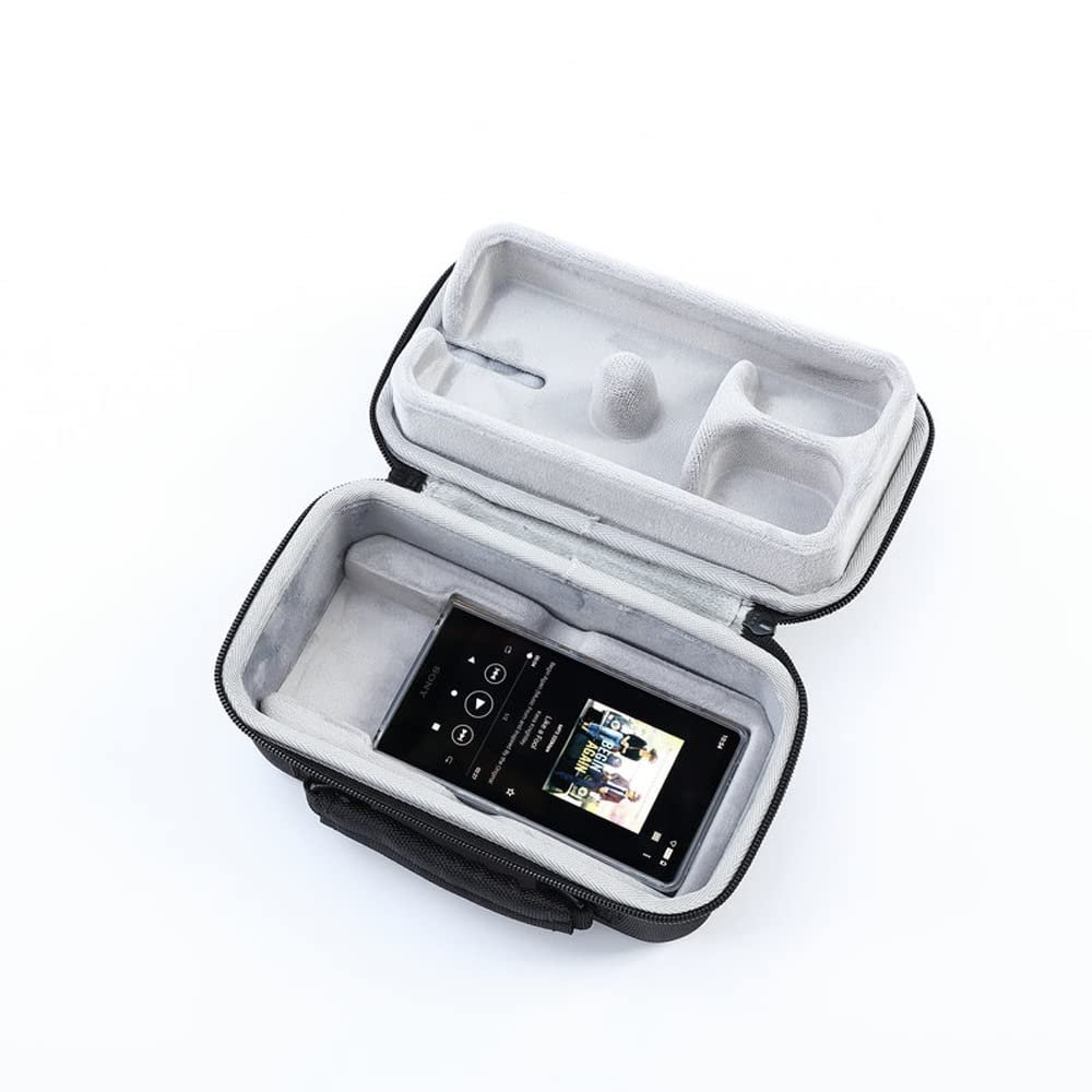 Upgraded Hard Carrying Case Storage Box for Sony Walkman NW-ZX700 NW-ZX706 NW-ZX707 Bag Cover (for TPU case use)