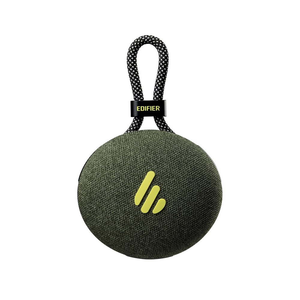 Edifier MP100 Plus Portable Bluetooth Speaker, Lightweight Travel Speakers with IPX7 Waterproof, Smart 5.3, Clear Microphone, USB-C, Wireless Loudspeaker for Outdoor Party Beach Camping - Forest Green